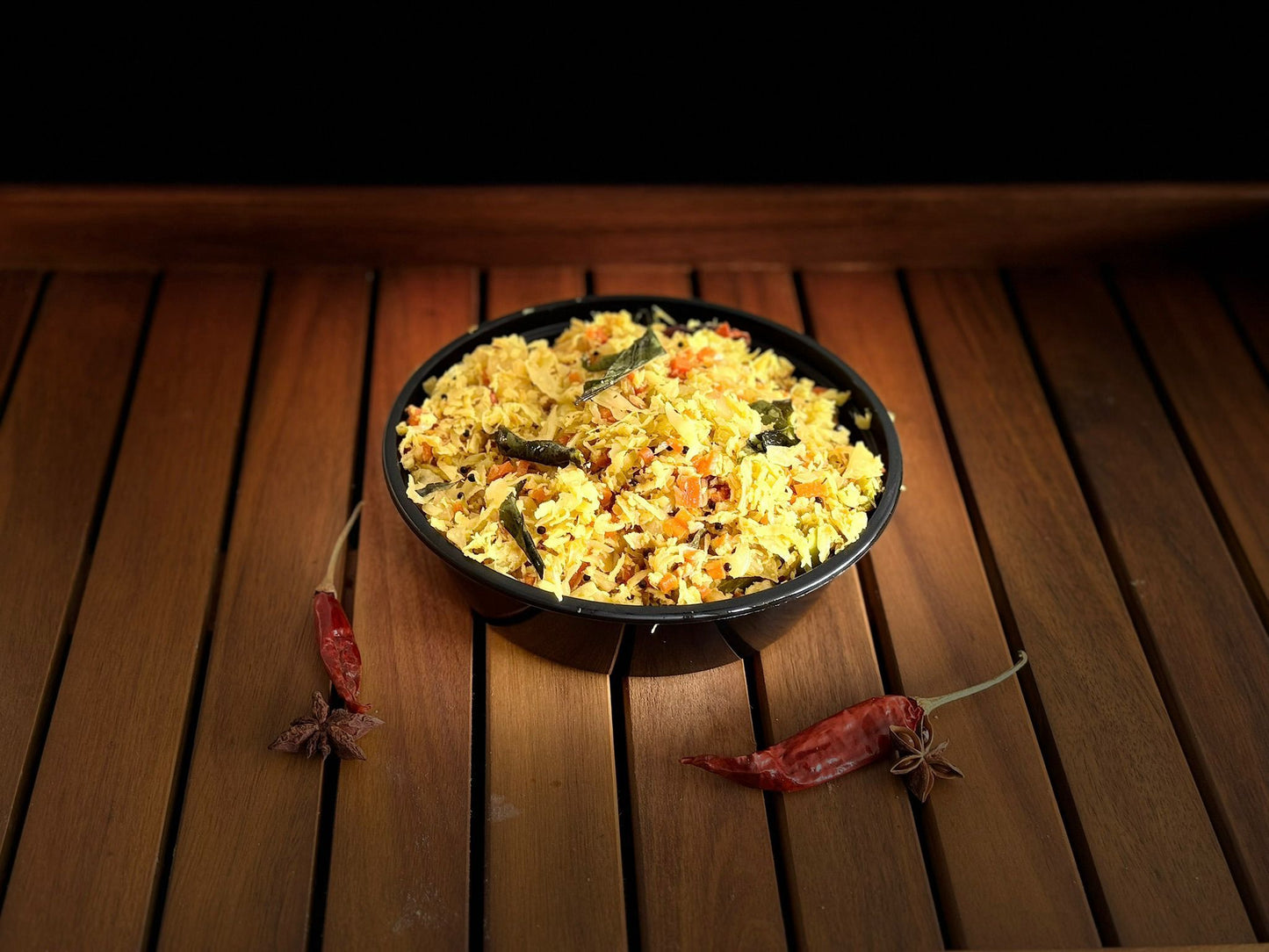 Cabbage + Carrot Thoran / Poriyal