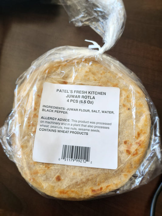 Patel's Fresh Kitchen Juwar Rotla(4 pcs)
