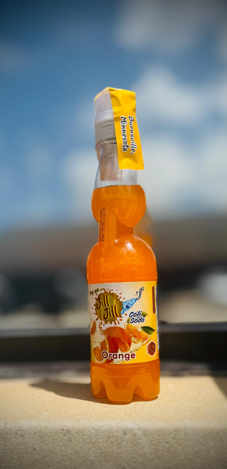 Jil Jil Drink Orange Goli soda