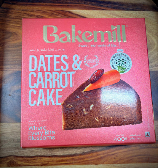 Bakemill -Dates and Carrot Cake -400 g