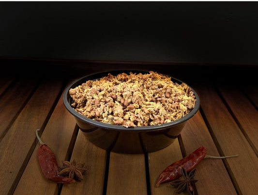 banana flower & red cowpeas