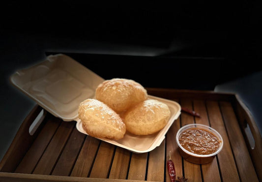 Bhatura Combo (3 Bhatura + Chole Masala)