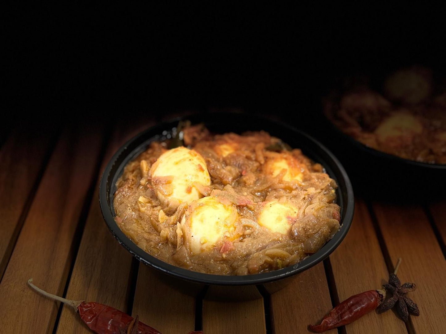 Egg roast (5 Eggs & gravy)