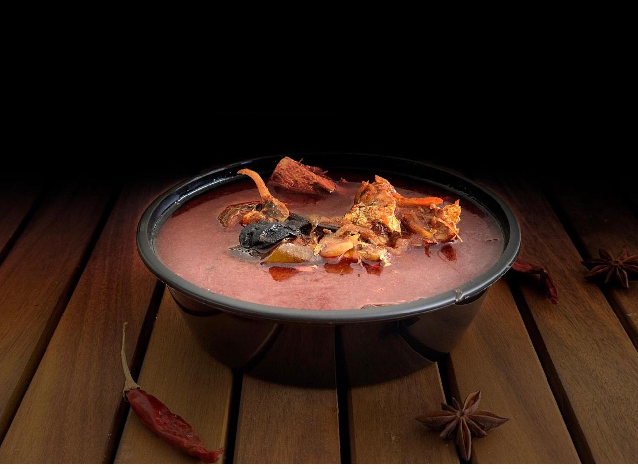 Mackerel red fish curry