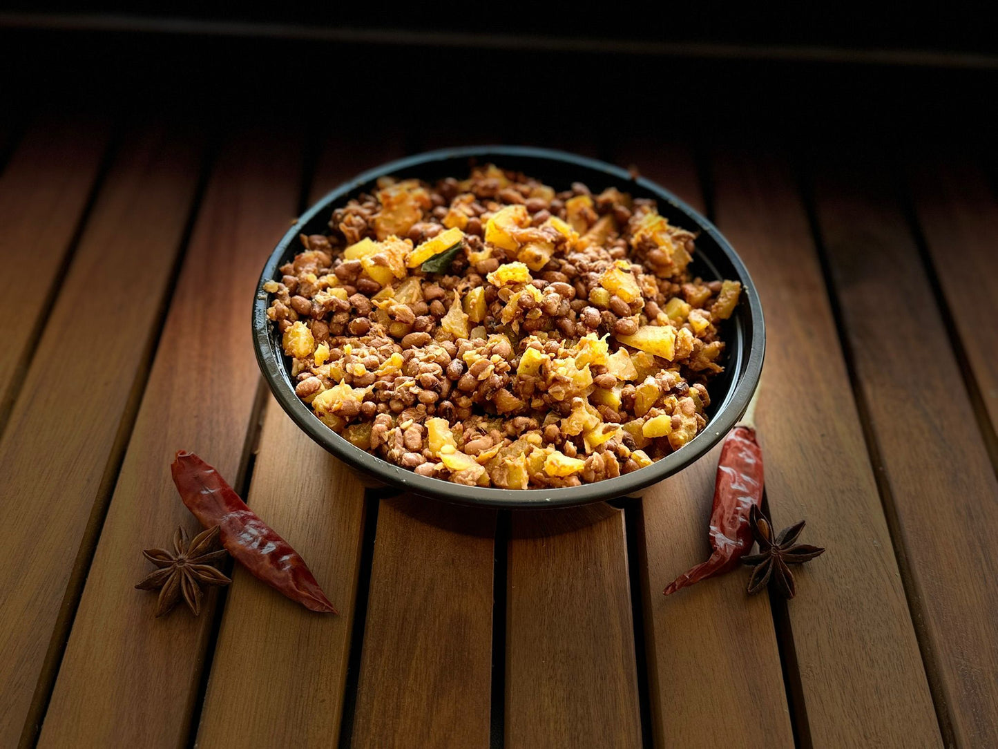 papaya cowpea Thoran/Poriyal