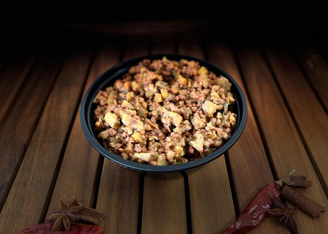 Long Beans and Plantains thoran/poriyal