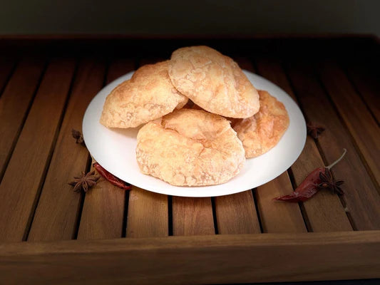 Poori combo (3 Poori + Shrimp Curry)