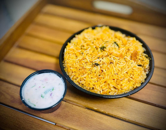 Hyderabadi boneless Chicken Dum Biriyani