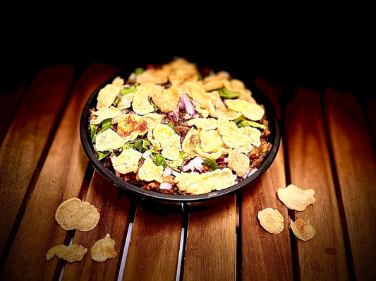 Roadside kalan with corn chips