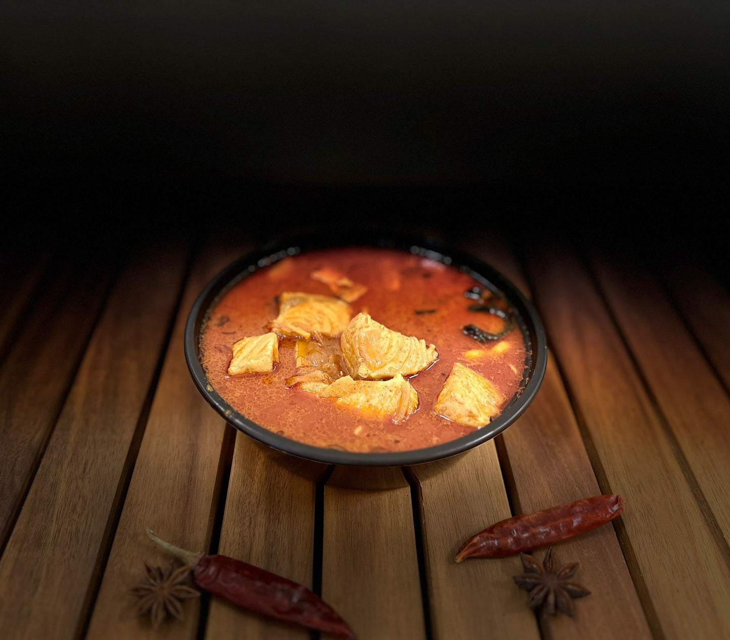 Fish curry - Salmon ( Boneless red curry)